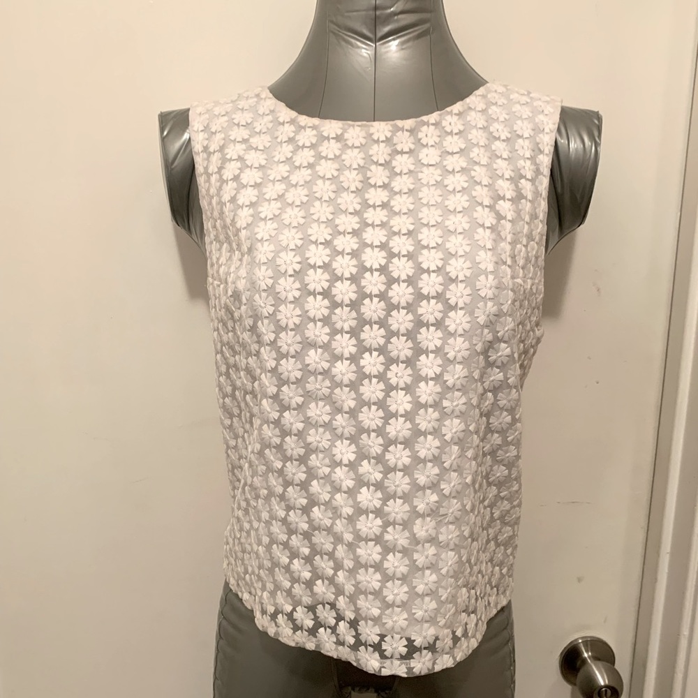 Floral Embroidered Sam Edelman Top